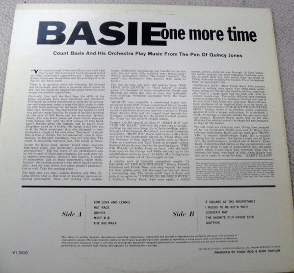Basie, One More Time