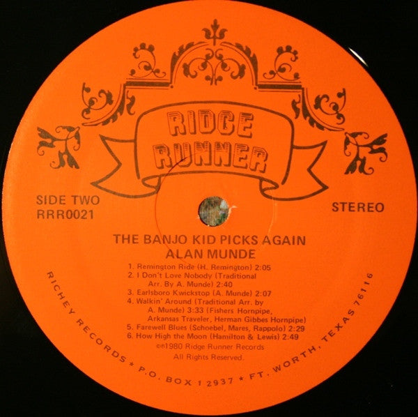 The Banjo Kid Picks Again