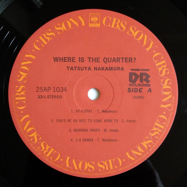 Where Is The Quarter?