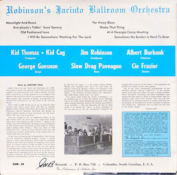 Release: Unknown Release-Vinyl-US-1964-GHB 28-7887889