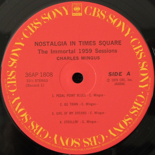 Nostalgia In Times Square / The Immortal 1959 Sessions