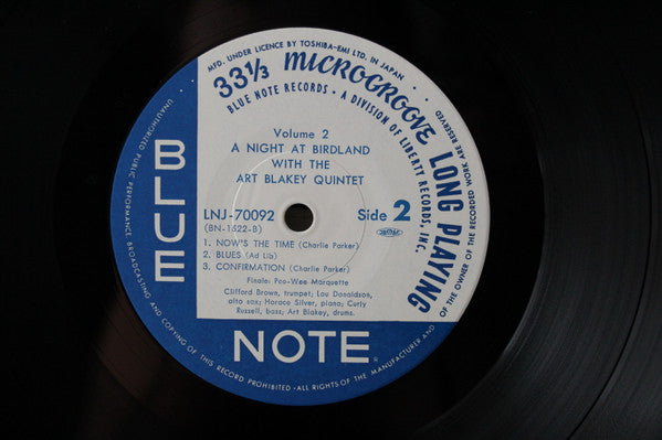 A Night At Birdland, Volume 2