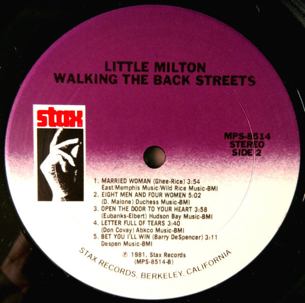 Walkin' The Back Streets