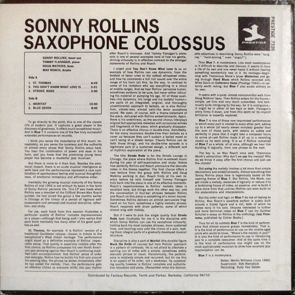 Saxophone Colossus