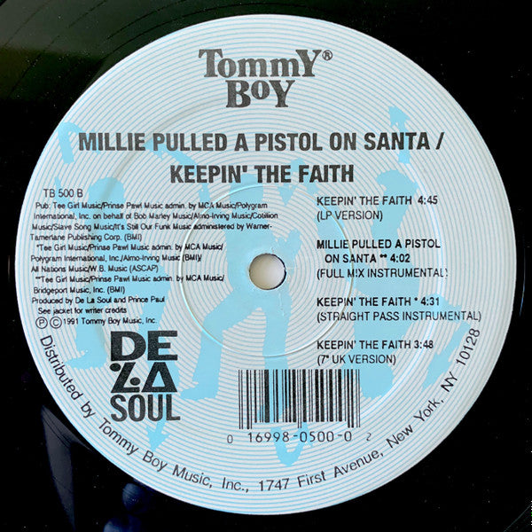 Millie Pulled A Pistol On Santa / Keepin' The Faith