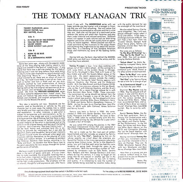 The Tommy Flanagan Trio