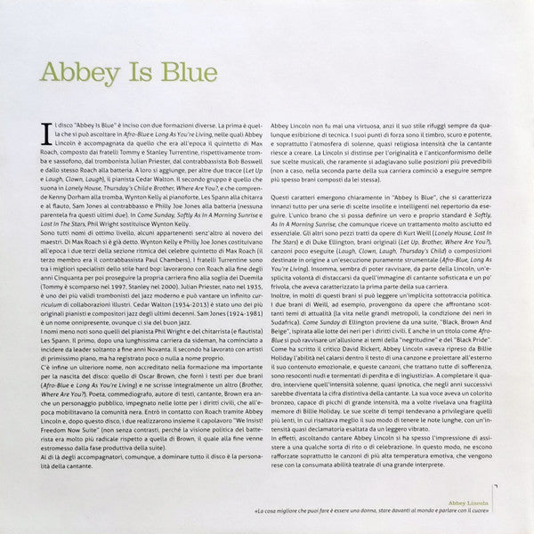 Abbey Is Blue