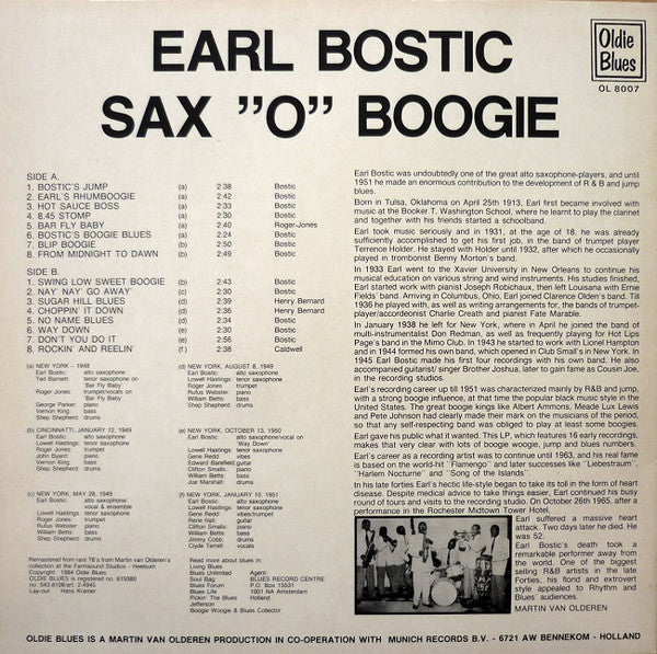 Sax "O" Boogie