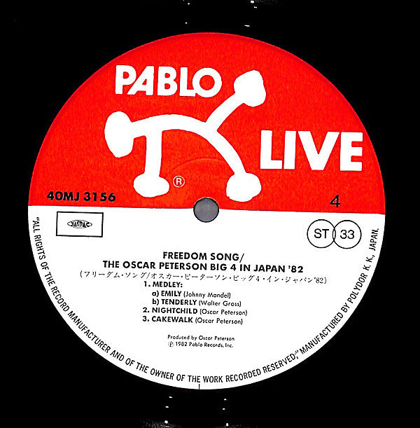 Freedom Song (The Oscar Peterson Big 4 In Japan '82)