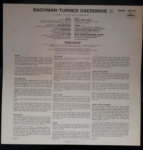 Bachman-Turner Overdrive II