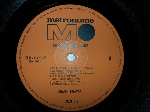 The Young Frank Sinatra / Original Recording 1939-1942