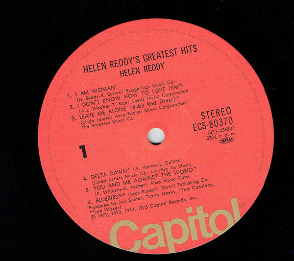 Helen Reddy's Greatest Hits