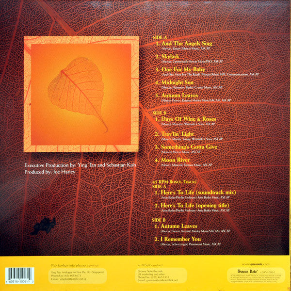 Autumn Leaves - The Songs Of Johnny Mercer