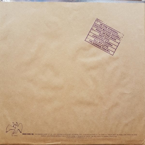 In Through The Out Door