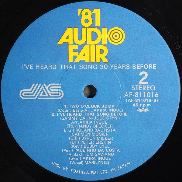 I've Heard That Song 30 Years Before