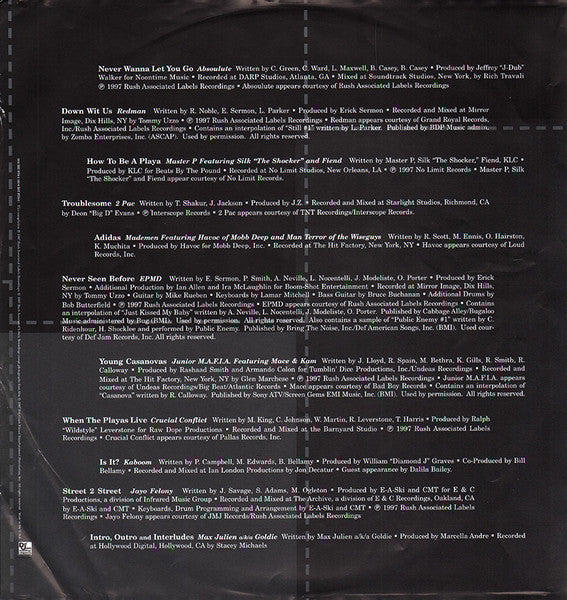 Def Jam's How To Be A Player Soundtrack