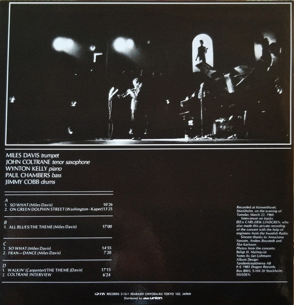 Live In Stockholm 1960