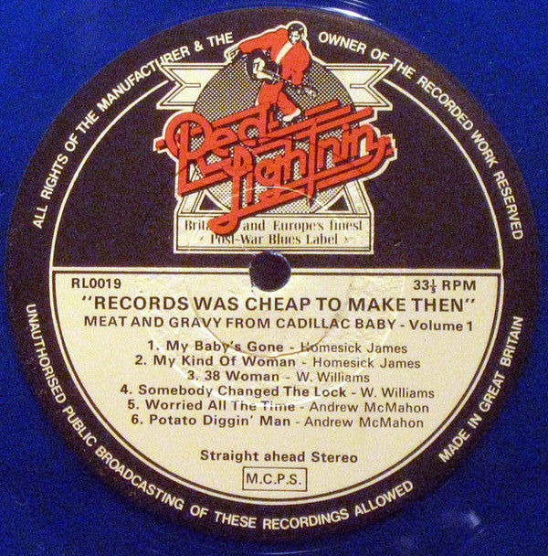 Records Was Cheap To Make Then