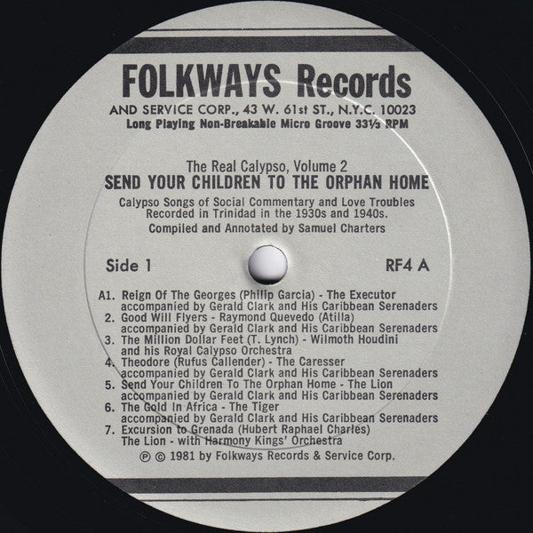 Out Of The Fire: The Real Calypso, Volume 2 - Calypso Songs Of Social Commentary And Love Troubles