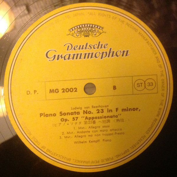 3 Piano Sonatas (No. 8 "Pathetique", No. 14 "Moonlight", No. 23 "Appassionata")