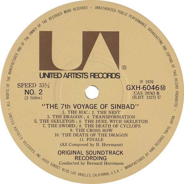 The 7th Voyage Of Sinbad (Original Motion Picture Soundtrack)