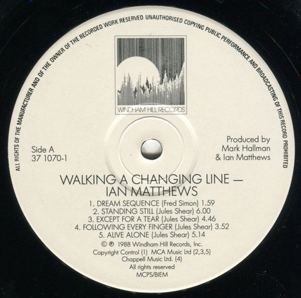 Walking A Changing Line