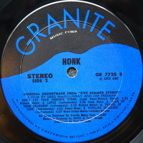 The Original Sound Track from Five Summer Stories