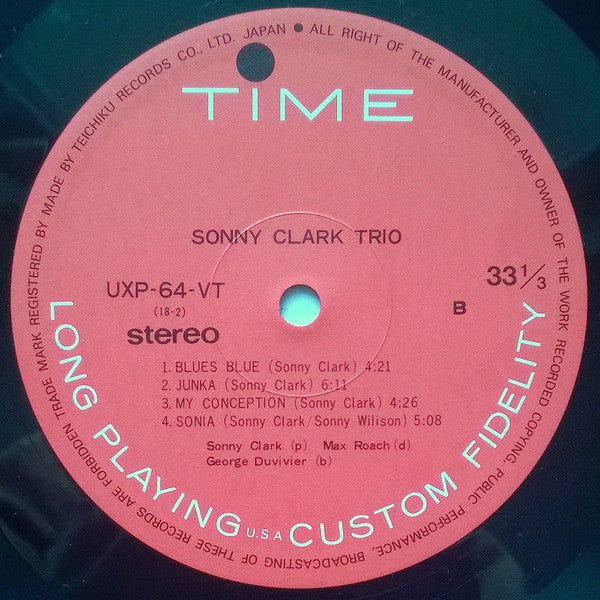 Sonny Clark Trio