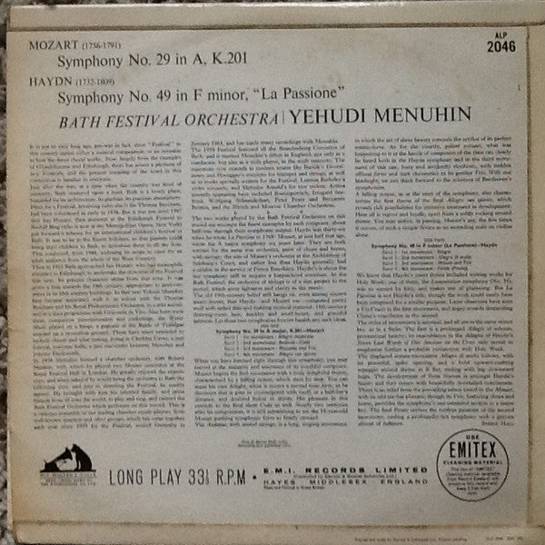 Symphony No 29 / Symphony No 49