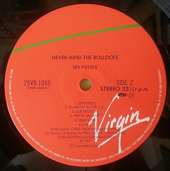 Never Mind The Bollocks Here's The Sex Pistols