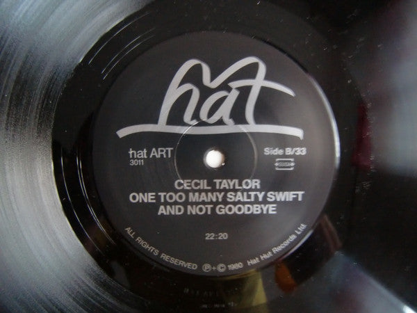 One Too Many Salty Swift And Not Goodbye