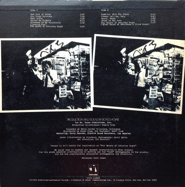 The Heart Of Saturday Night = 土曜日の夜