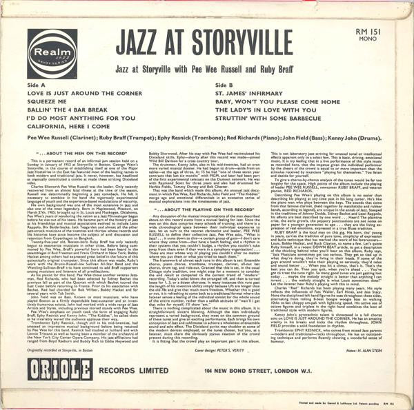 Jazz At Storyville