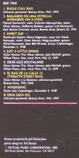 Swing Guitar Legend (Paris, Copenhagen, Buenos Aires 1938-1945)