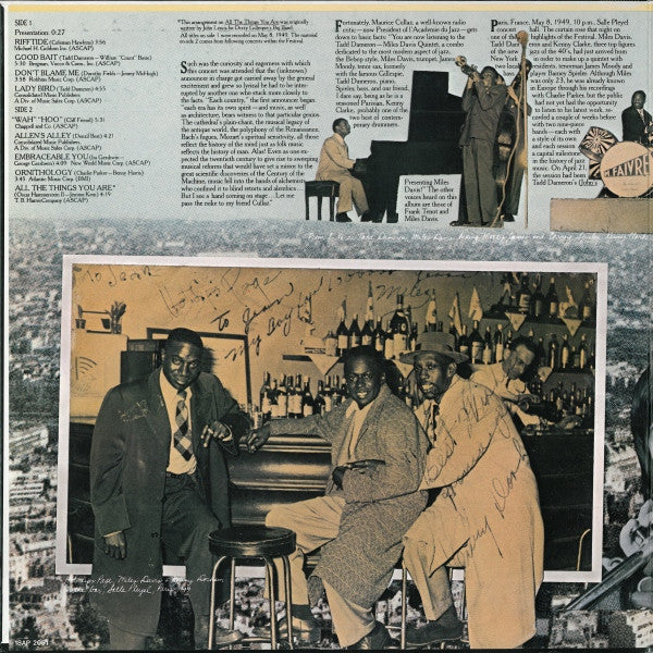 In Paris Festival International De Jazz - May, 1949