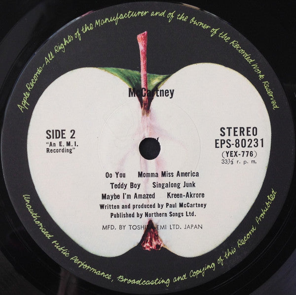 McCartney = ポール・マッカートニー