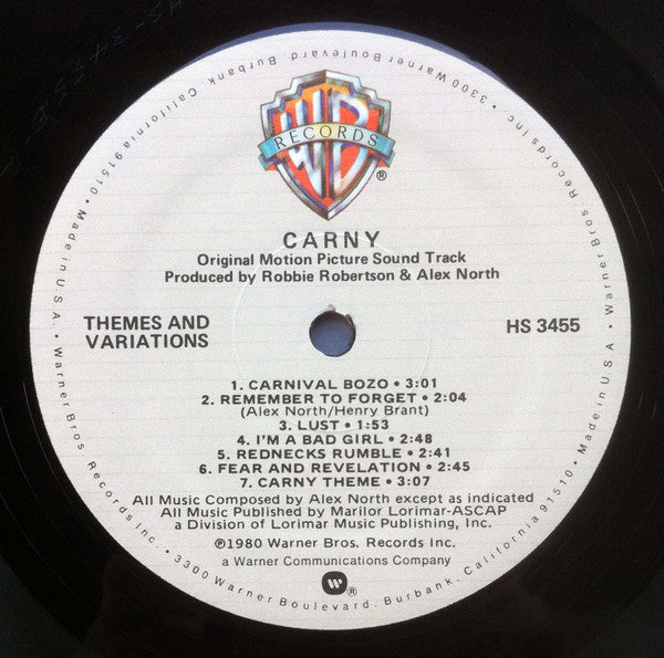 Carny (Sound Track From The Motion Picture)