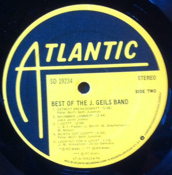 Best Of The J. Geils Band