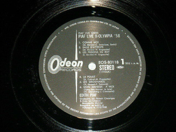 Live 1 · Olympia '55 '56