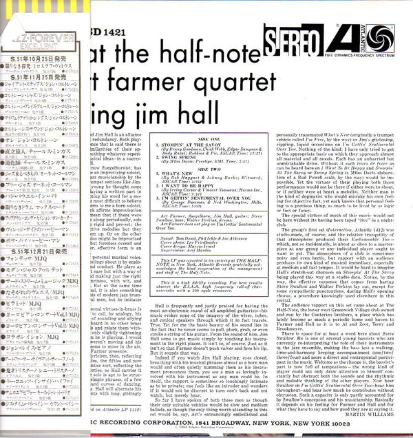 "Live" At The Half-Note