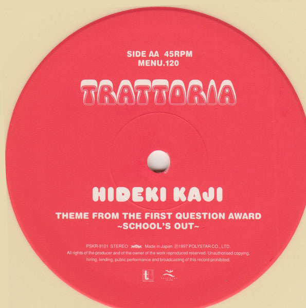 Trattoria 7inch Split Single Series No. 1