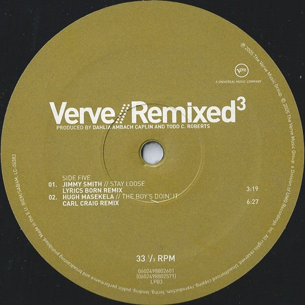 Verve // Remixed³