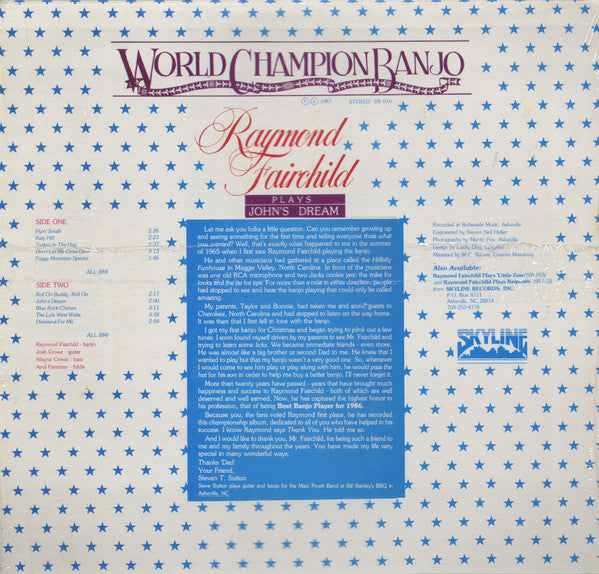 Release: Unknown Release-Vinyl-US-1987-SR 016-8301564