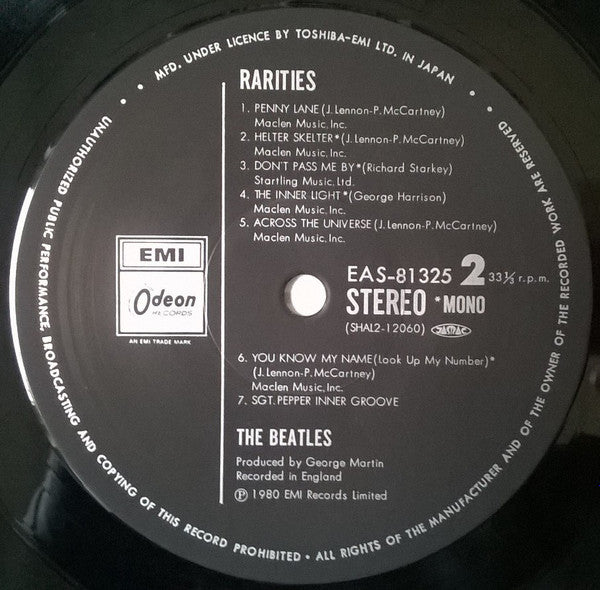 Rarities = レアリティーズ Vol.2