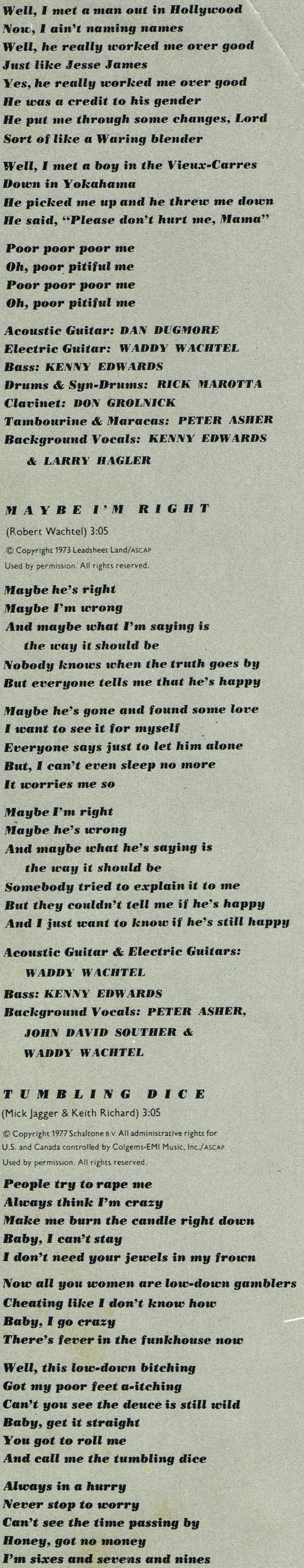 Simple Dreams