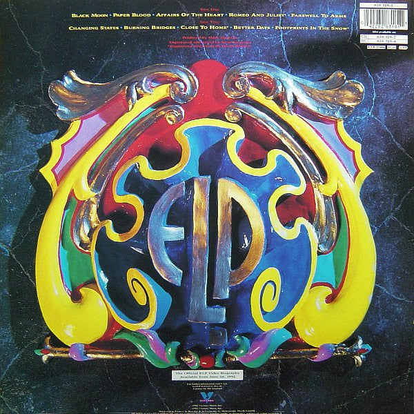 Master Release: Black Moon by Emerson, Lake & Palmer