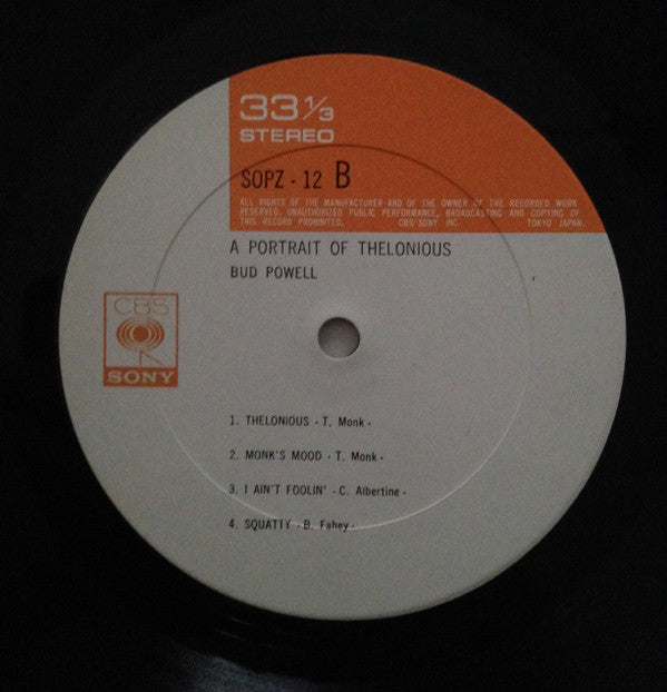 A Portrait Of Thelonious