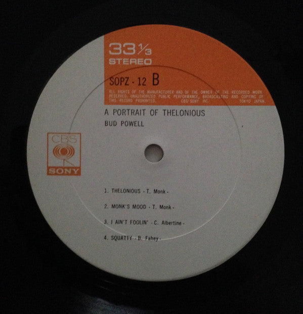 A Portrait Of Thelonious