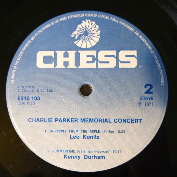 Charlie Parker Memorial Concert