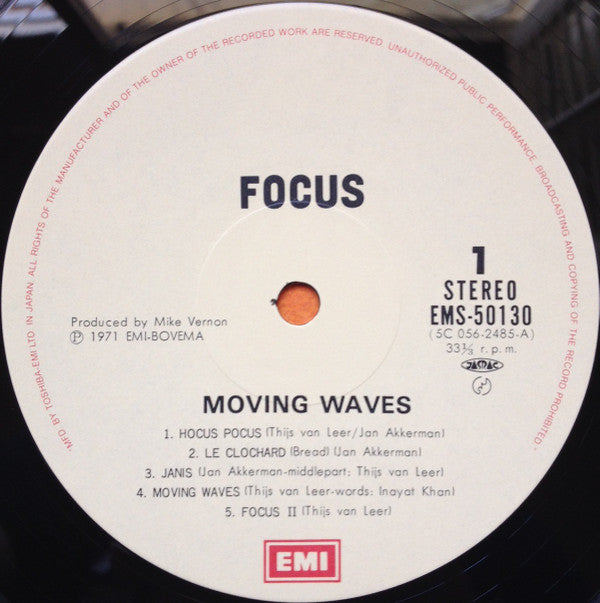 Moving Waves